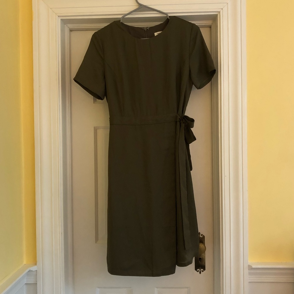 Army green dress
